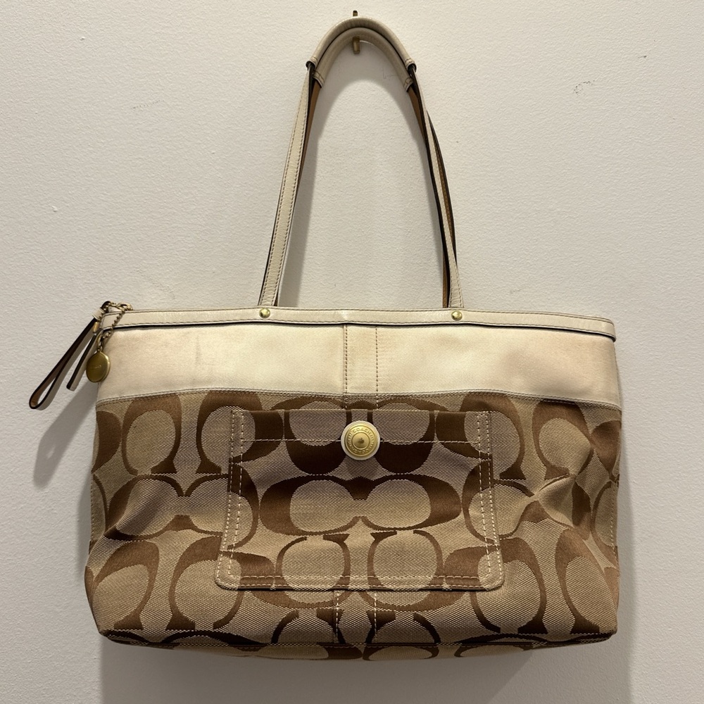 Coach Shoulder Tote Bag
